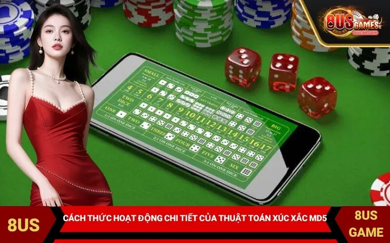 Cách thức hoạt động chi tiết của thuật toán xúc xắc MD5