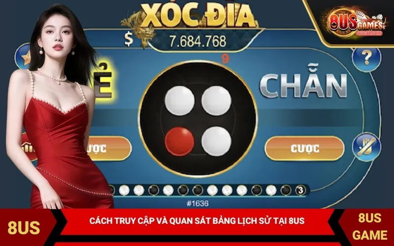 Cách Truy Cập và Quan Sát Bảng Lịch Sử Tại 8US