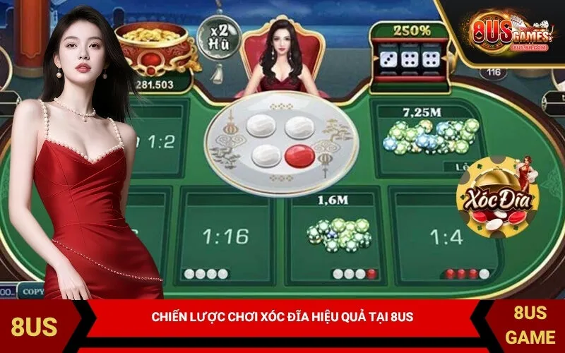 Chiến Lược Chơi Xóc Đĩa Hiệu Quả Tại 8US