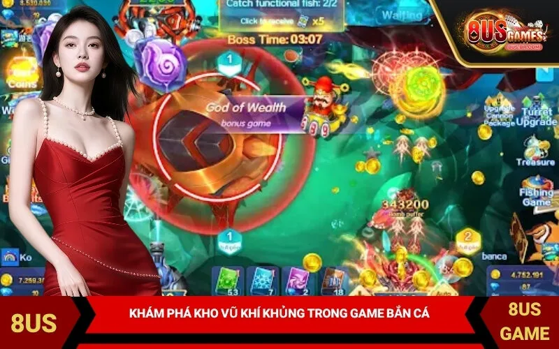 Khám Phá Kho Vũ Khí Khủng Trong Game Bắn Cá