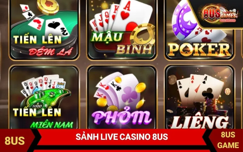 Sảnh Game Bài Đổi Thưởng 8US